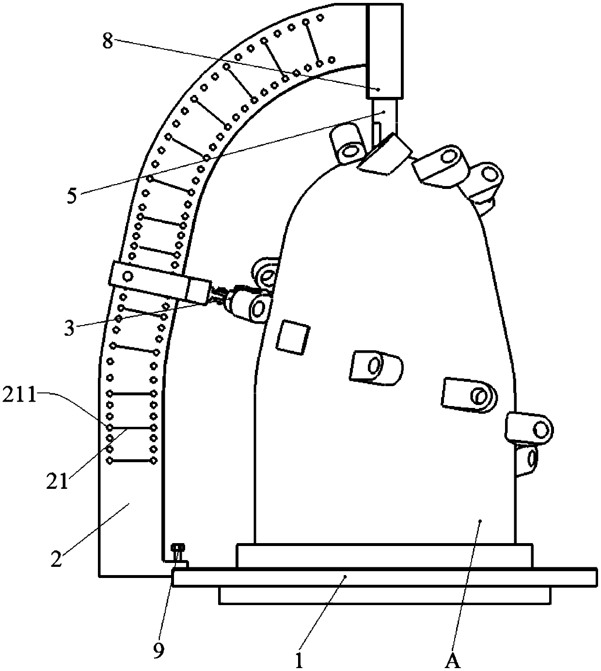 Tooth seat positioning tool for cutting head