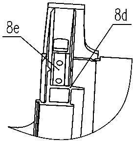 B-shaped subway vehicle body structure
