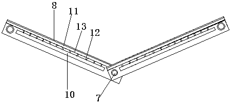 Rotating and opening three-dimensional planting frame for ecological agriculture