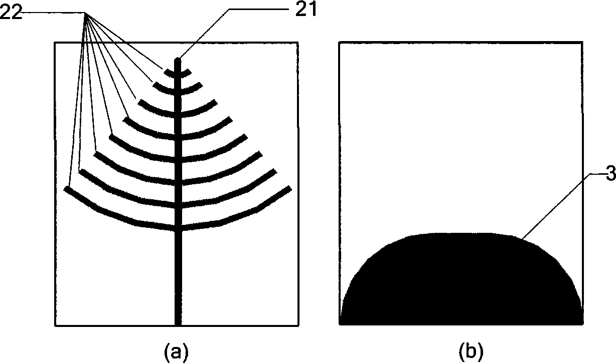 Ultra-wideband bionic antenna with low radar scattering cross section