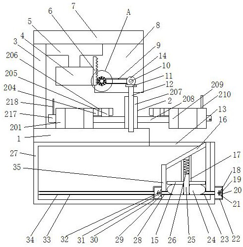 Automatic hot forging press for forming high-toughness aluminum alloy and working method thereof