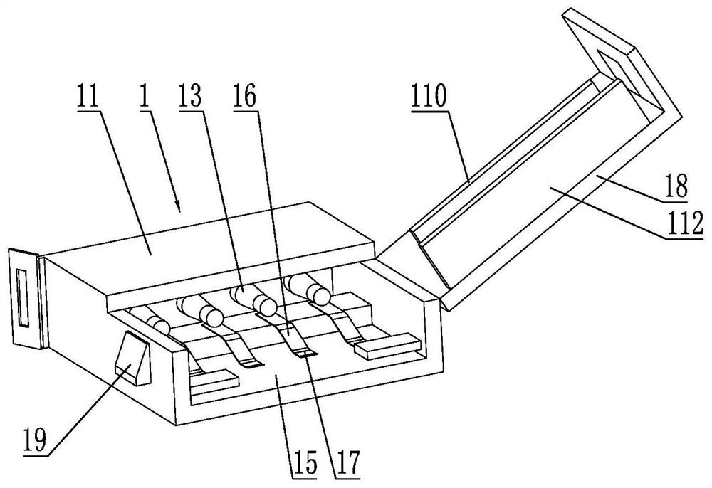 Quick-assembly welding-free LED lamp strip connector