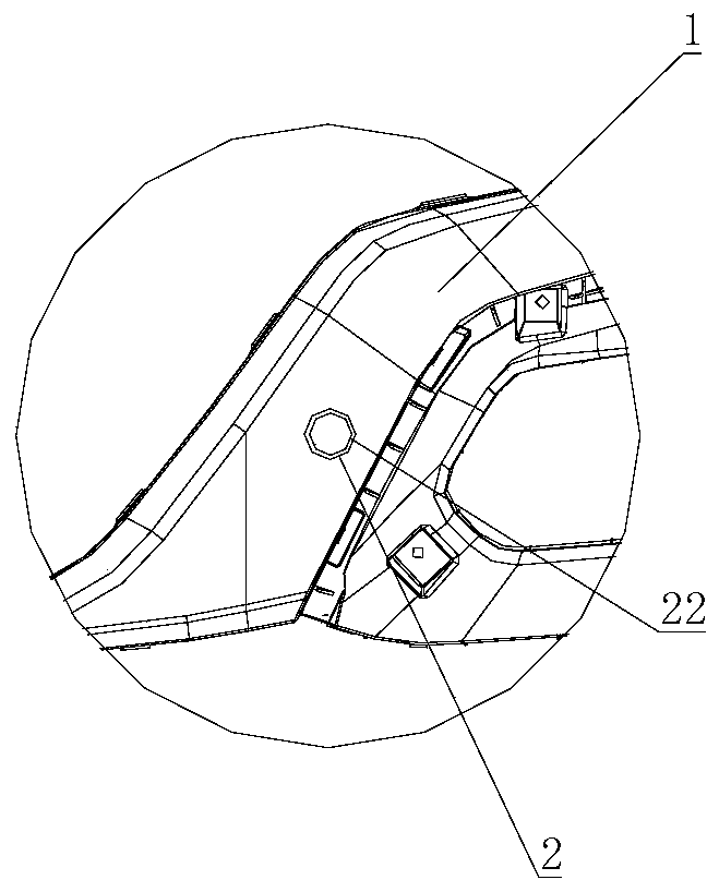 Vehicle front bumper preparing method with pedestrian protection function, vehicle front bumper and vehicle