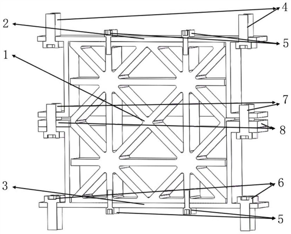 A vibration isolation device and a rail vehicle using the device