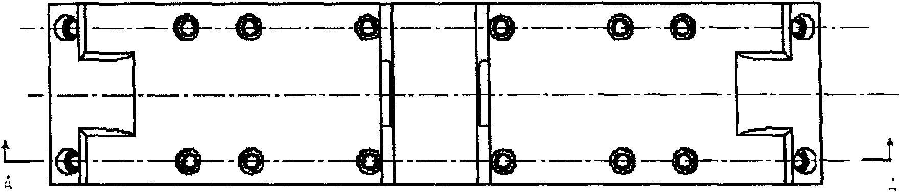 Freight car compartment powder metallurgy brake block