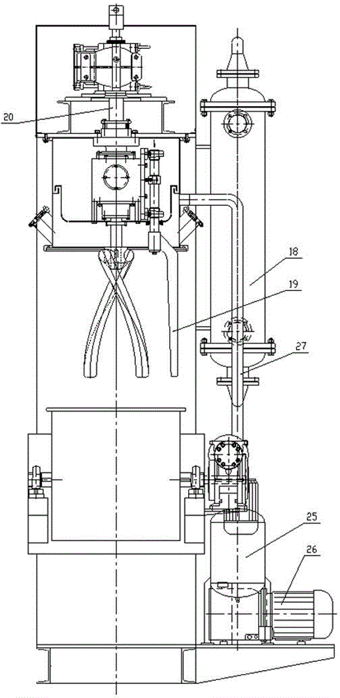 Double-planetary stirring machine