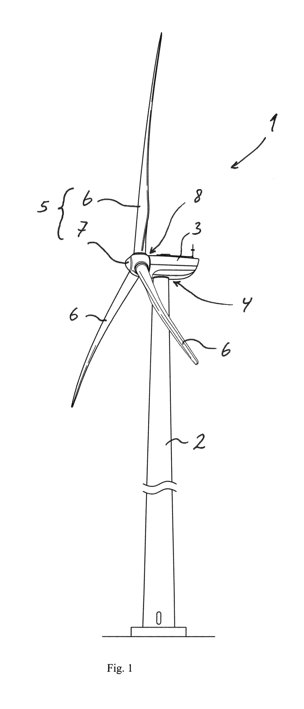 Method of Correcting Rotor Imbalance and Wind Turbine Thereof