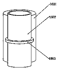 Wet dust collecting device for environmental protection