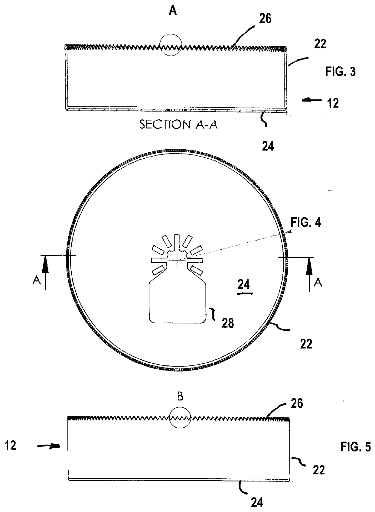 Hole saw for use with an oscillating multi-tool