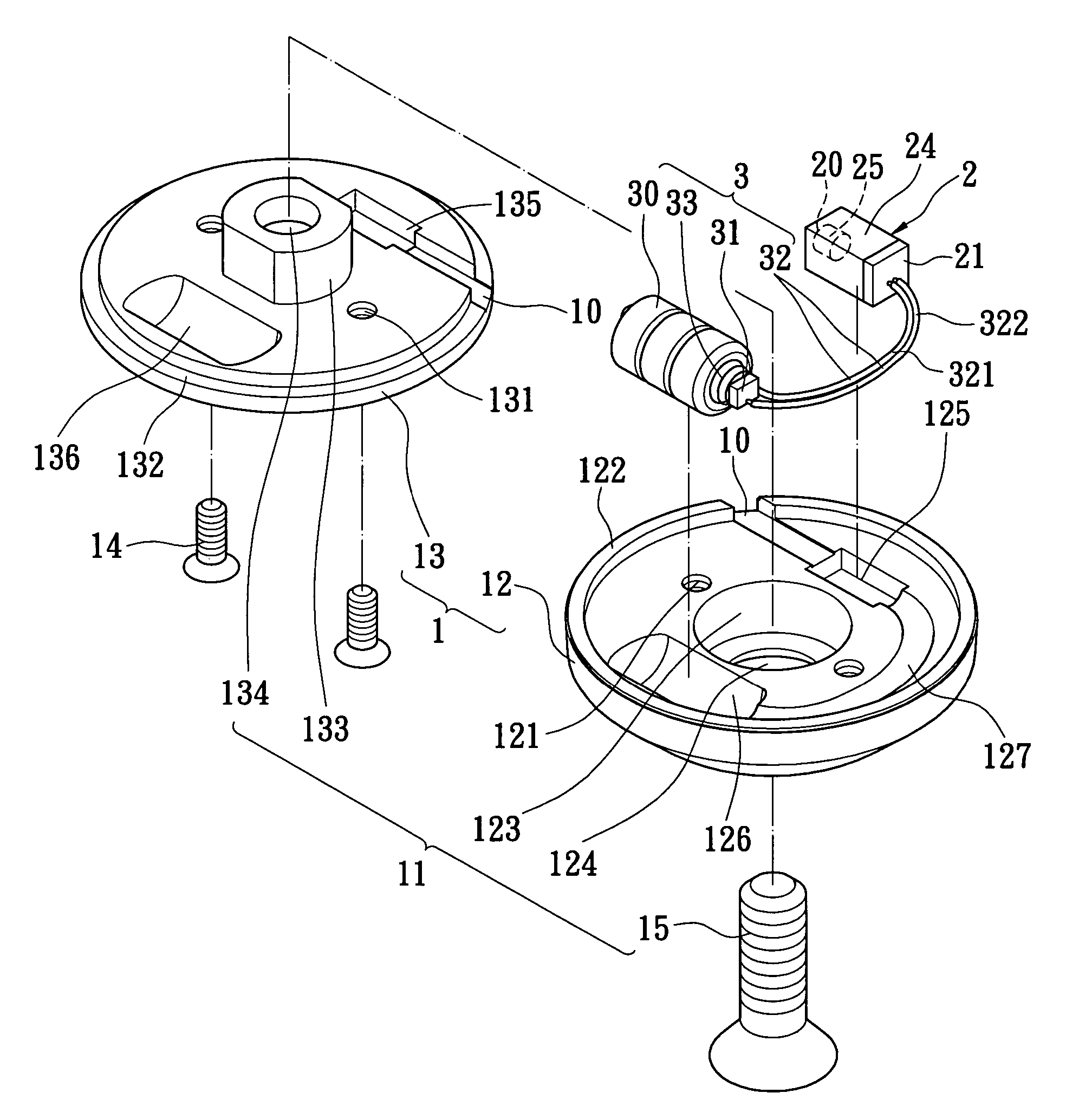 Laser alignment device of a circular saw machine