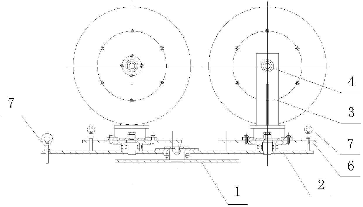 Non-joint wire embedding device for random-embedded windings of large-power motor stator and wiring method