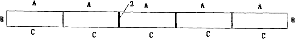 Formaldehyde-free bamboo glulam and manufacturing method thereof