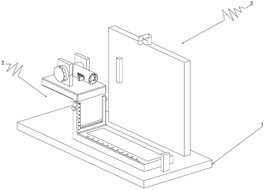 Multifunctional projectile motion experiment demonstration instrument