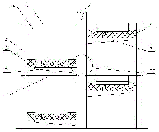 A special anti-seismic escape staircase for hospital wards