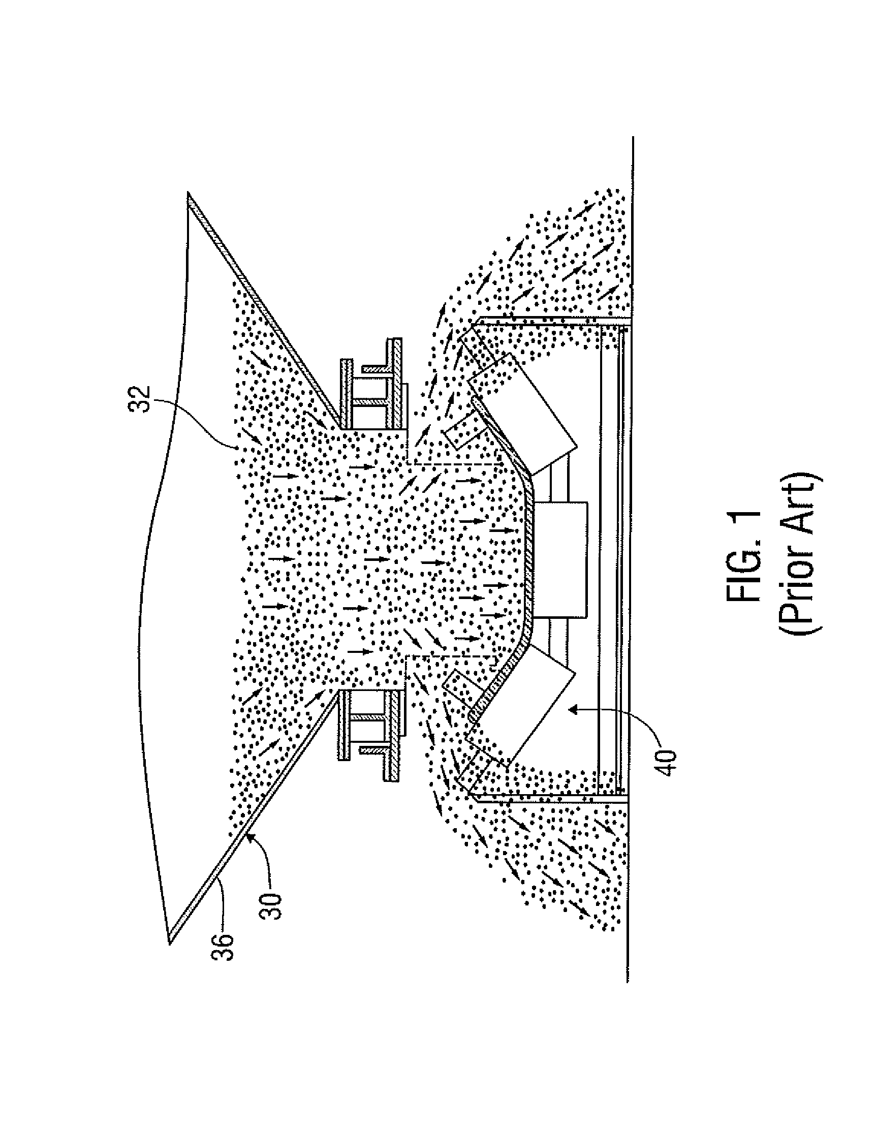 Apparatus and Methods for Assisting in Controlling Material Delivered on a Conveyor