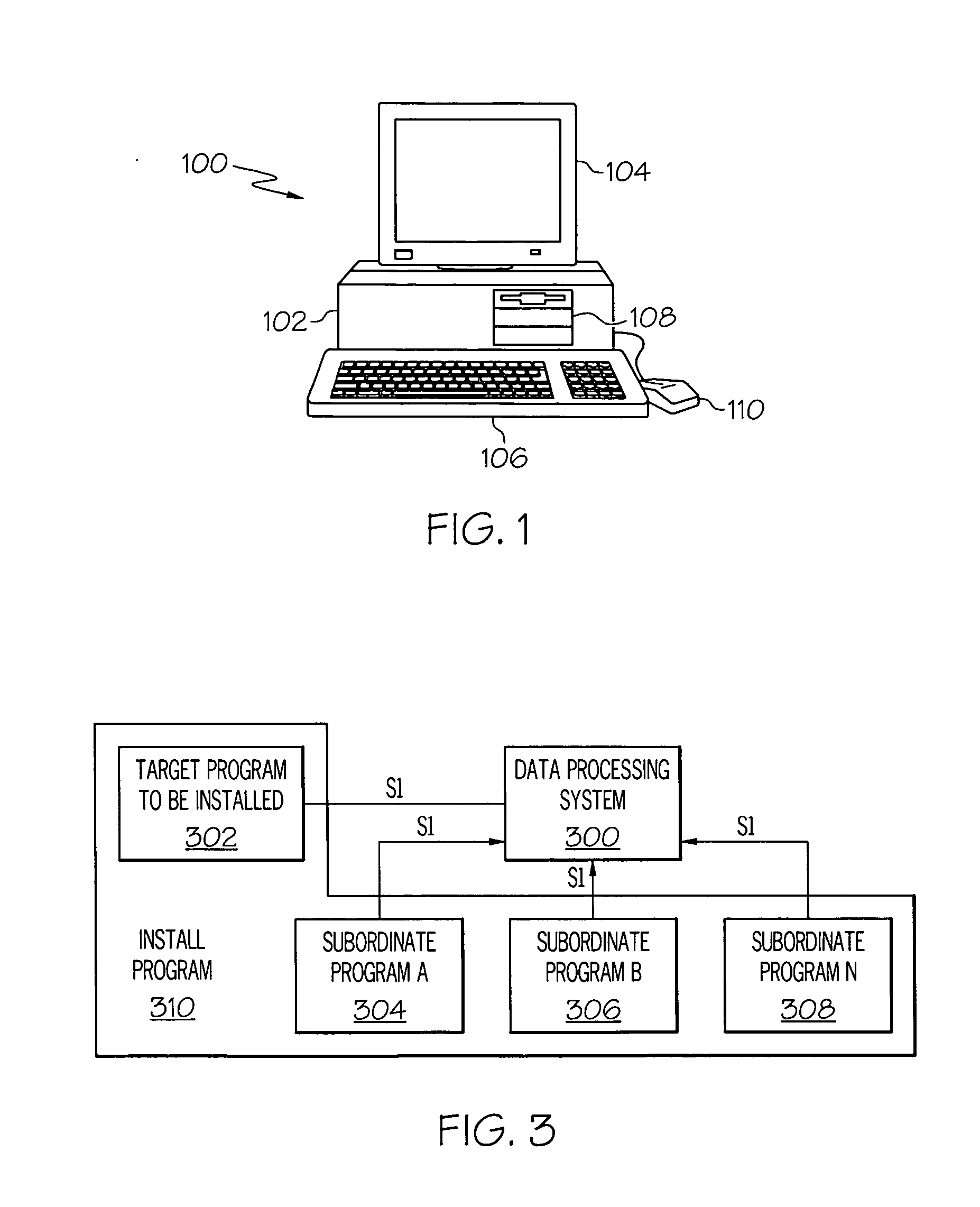 Monitoring and displaying progress of silent installation of a subordinate program