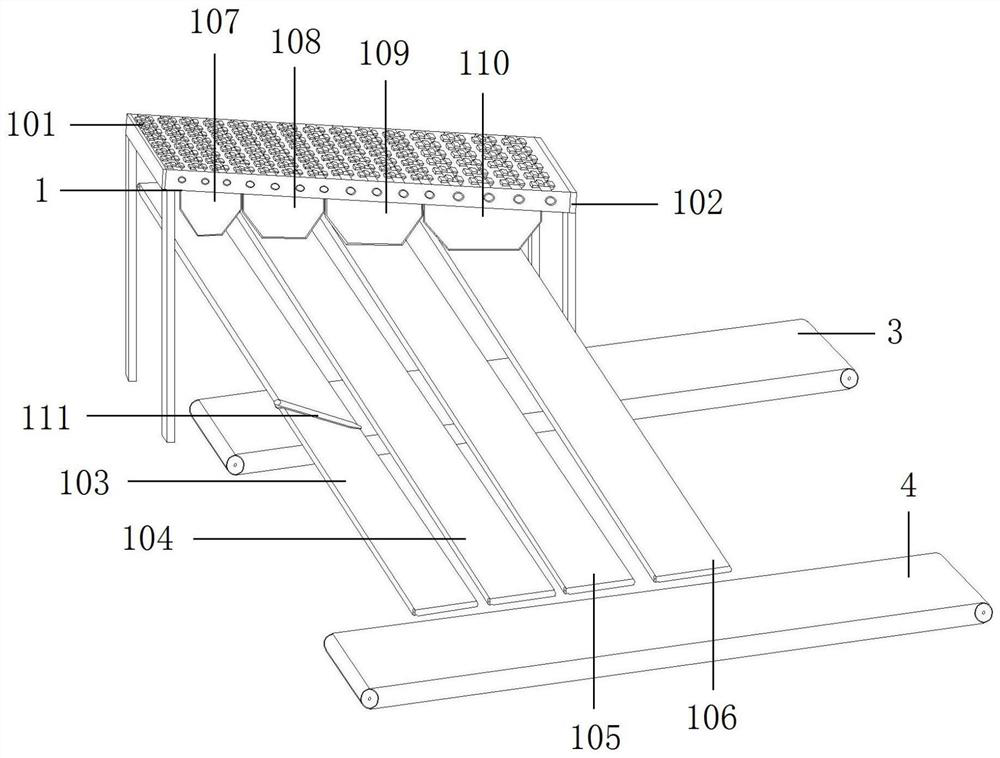 Coal-gangue multistage-separation system with impact mechanisms arranged on side wings of rubber belts