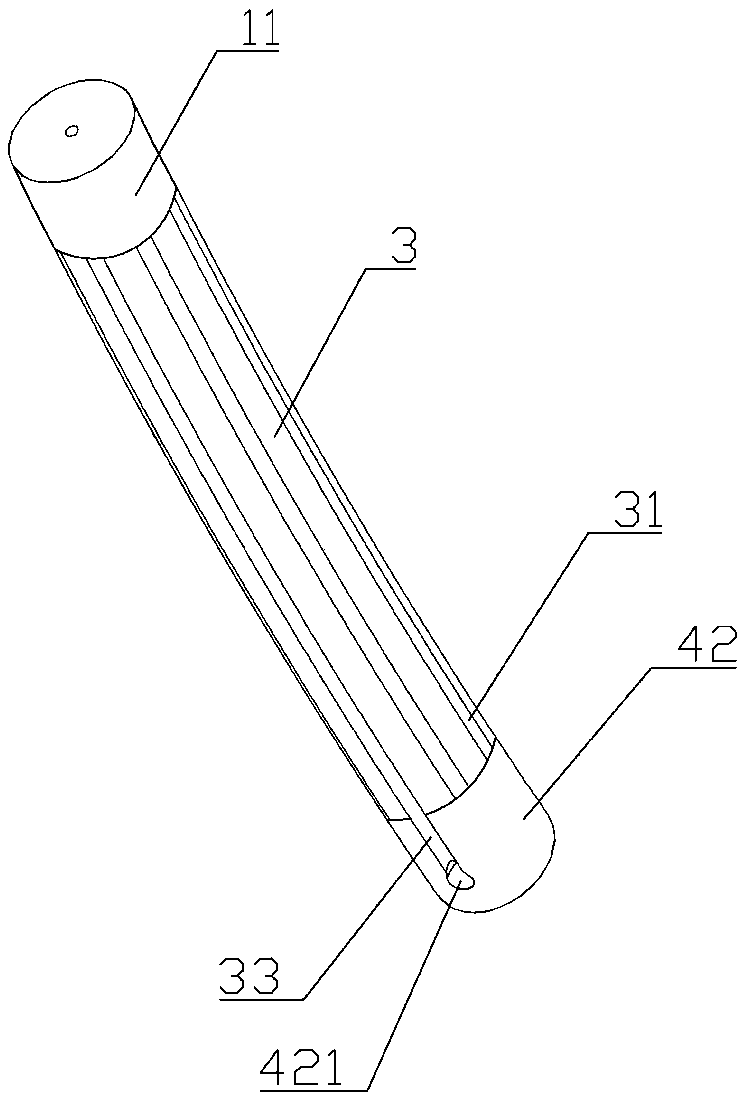 Fixing traction device in bone