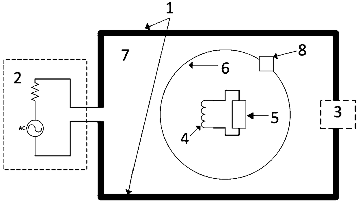 Regional wireless power supply system