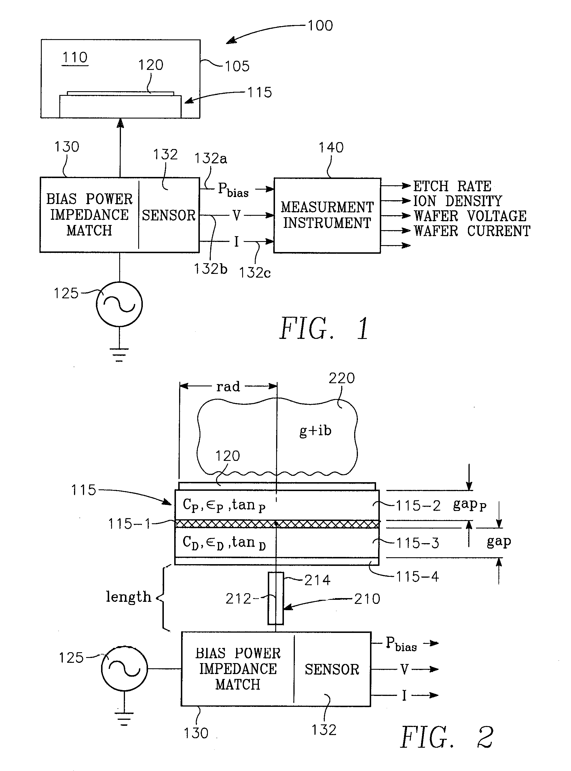 Method of characterizing a chamber based upon concurrent behavior of selected plasma parameters as a function of plural chamber parameters