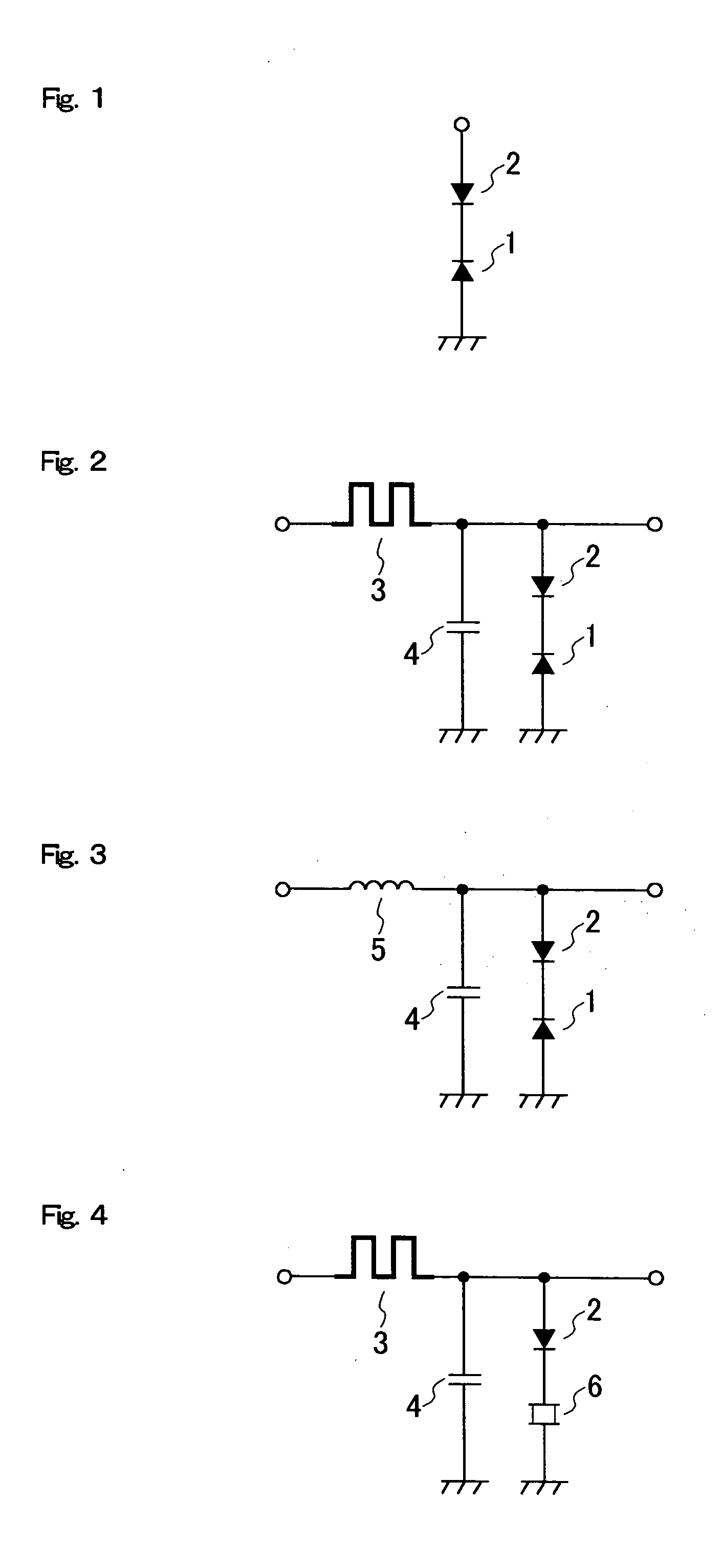 Lightning surge protection circuit and radio-frequency signal processing device having the same