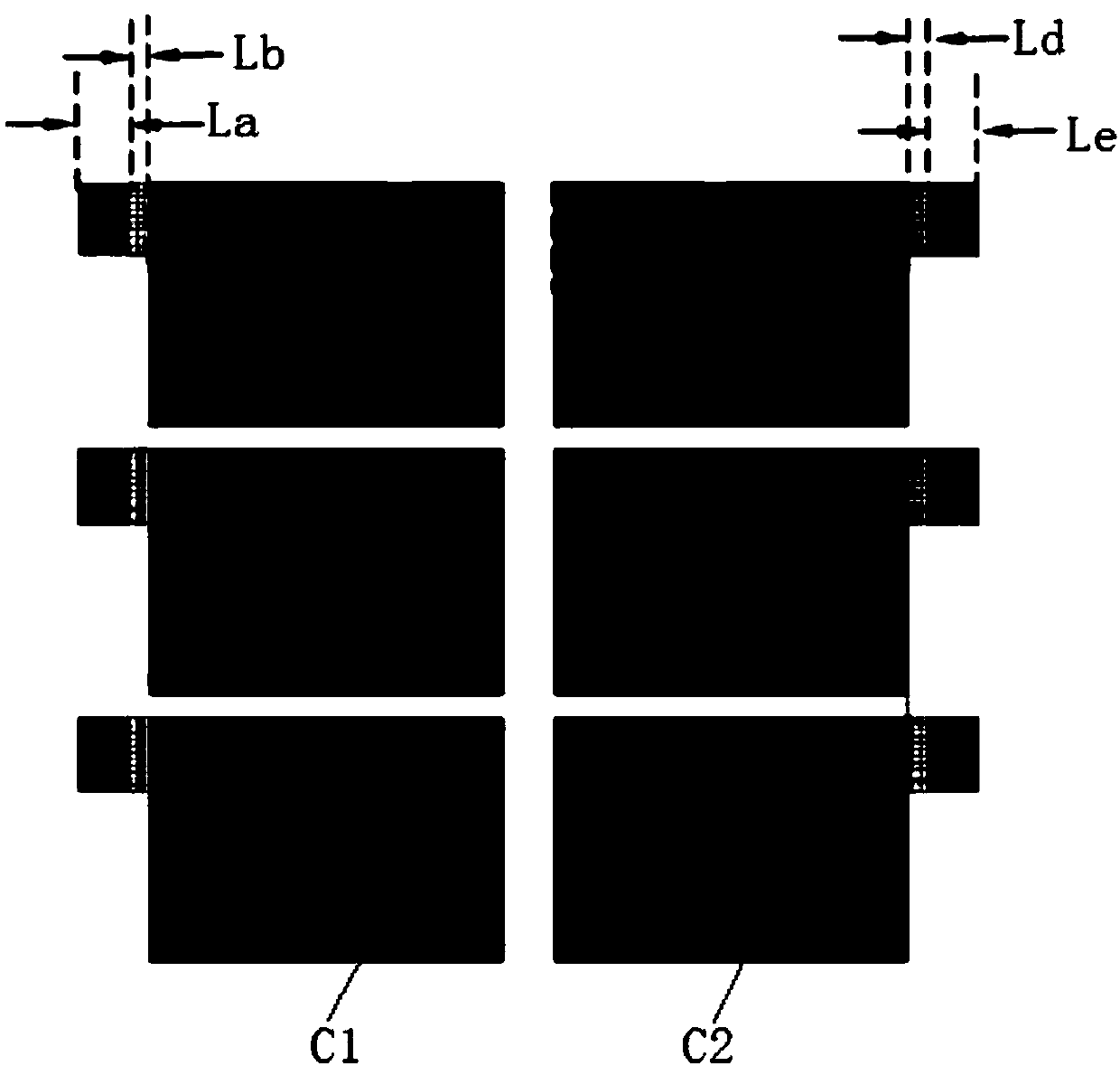 Coating design method for lowering battery short circuit rate