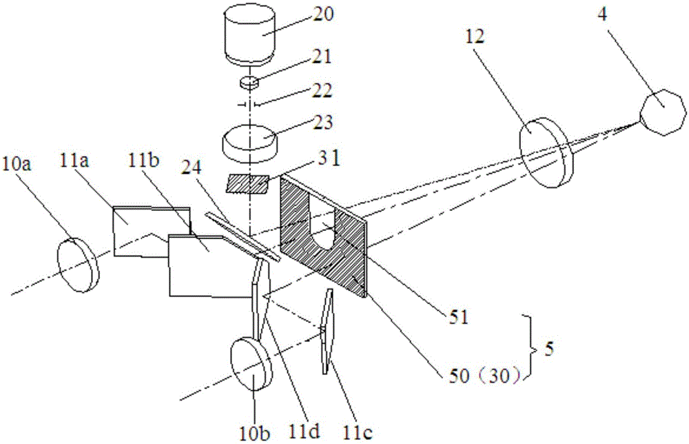 Binocular indirect ophthalmoscope with polarization function