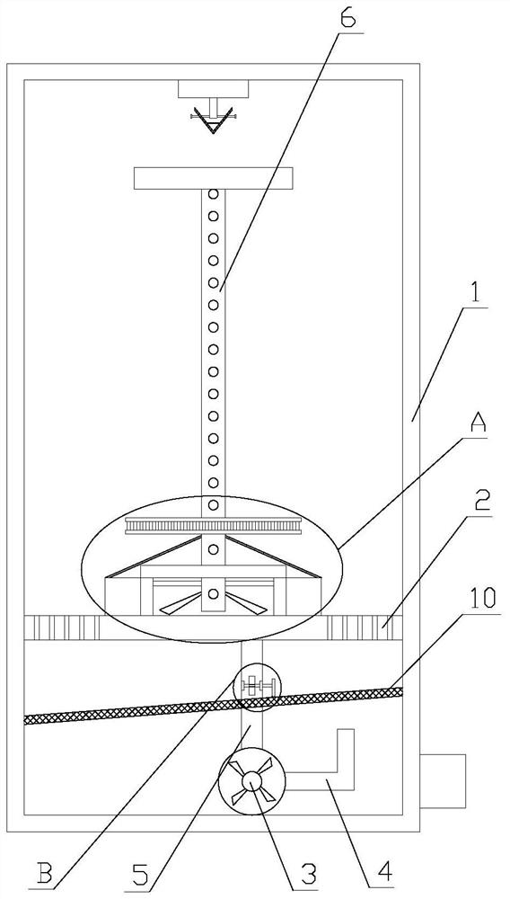 Cleaning device for dust removal cloth bag