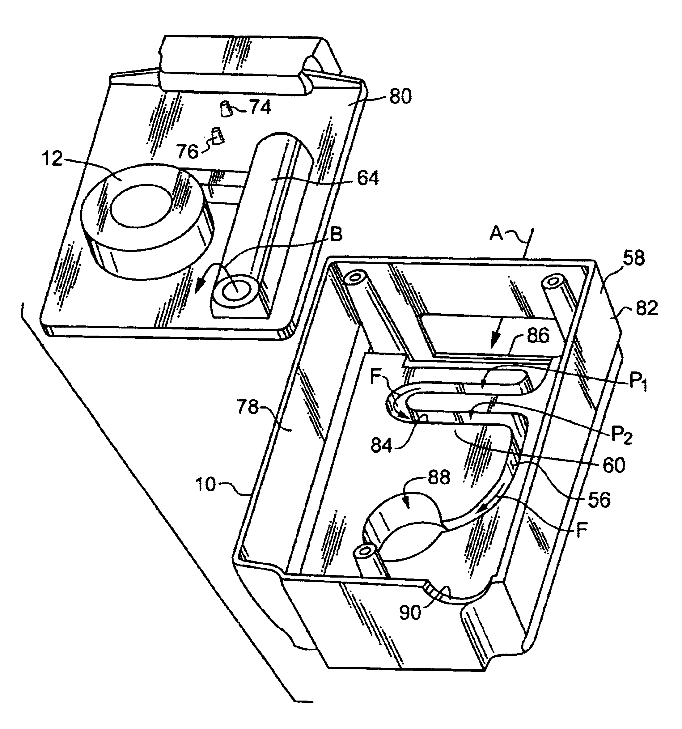 Monitoring fluid flow in a pressure support system