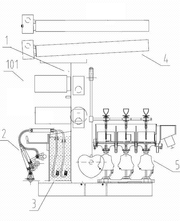 Spinning technology of high-speed spinning machine provided with three-spindle passive winding device