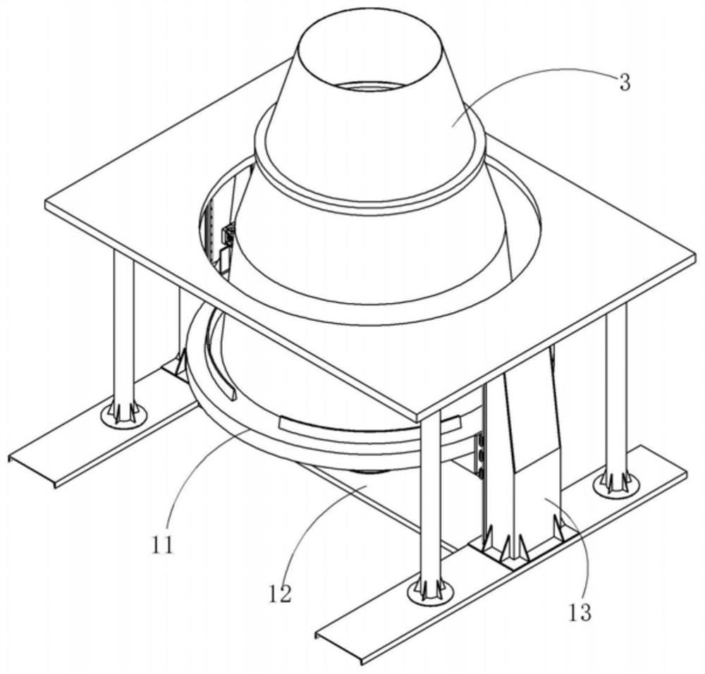 Mixing drum assembling tool