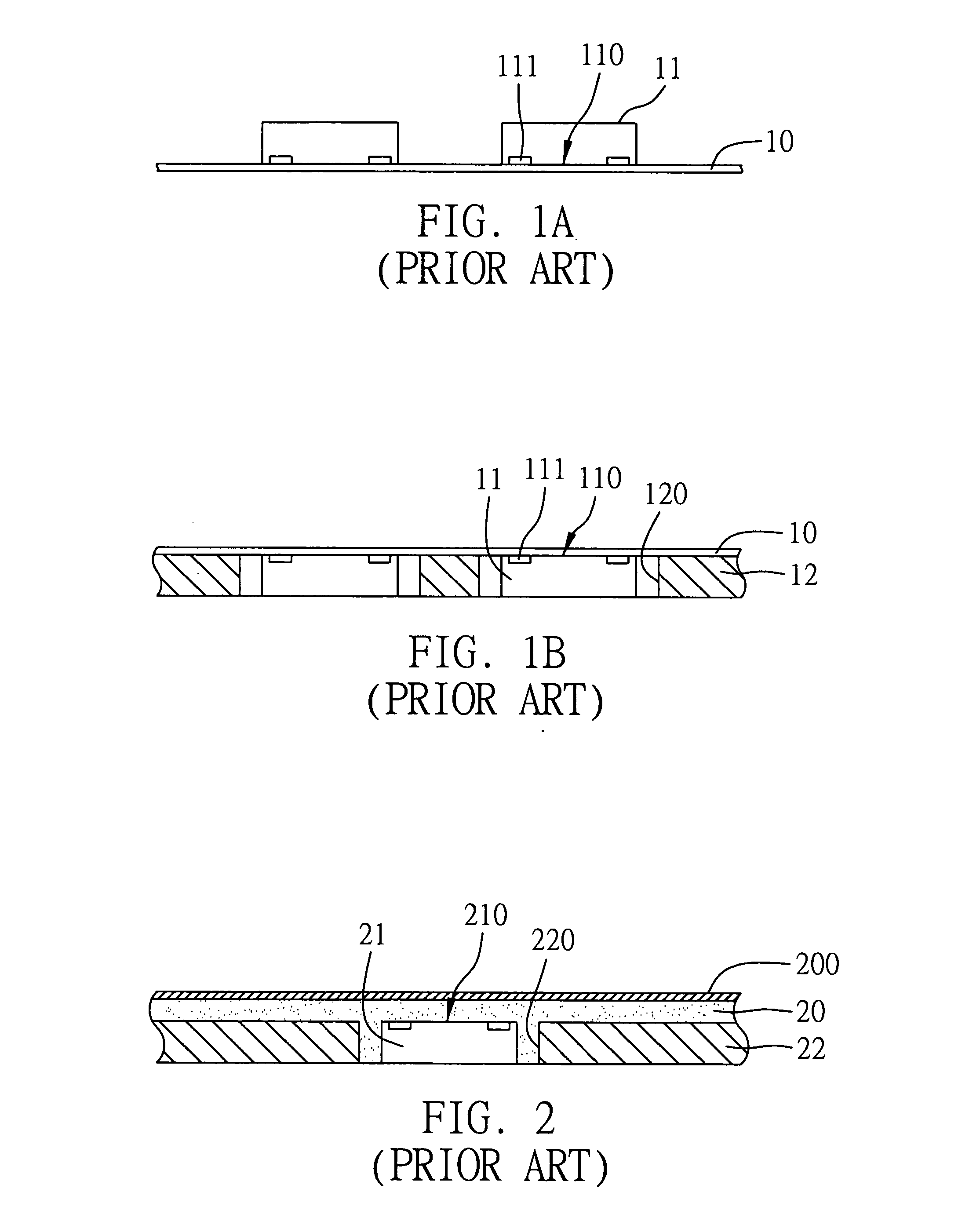 Method of embedding semiconductor chip in support plate and embedded structure thereof