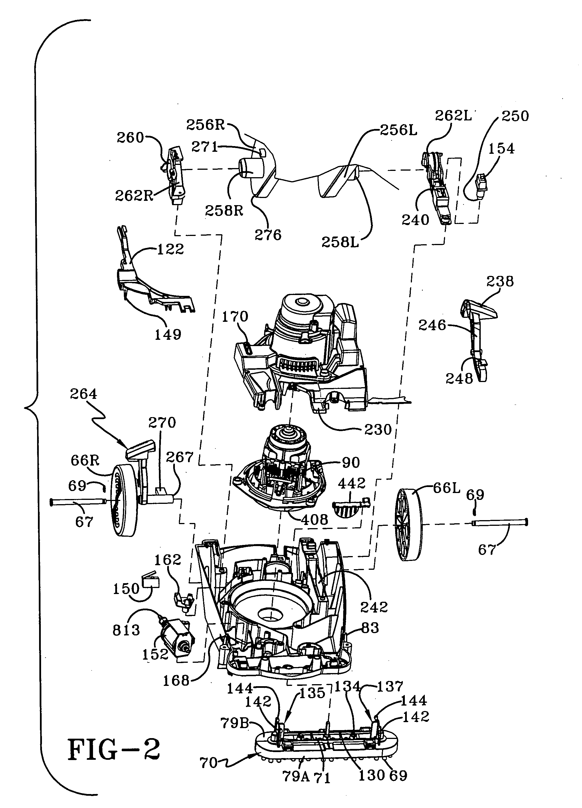 Extractor stretch hose