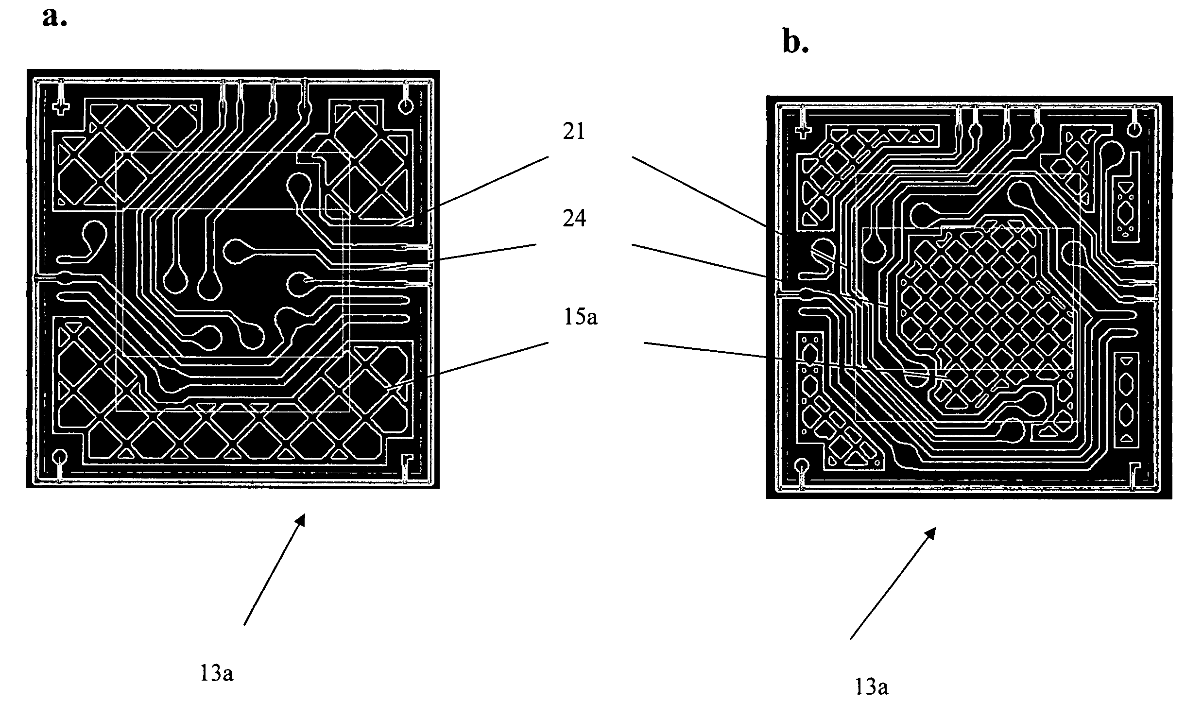 Semiconductor package substrate and method, in particular for MEMS devices