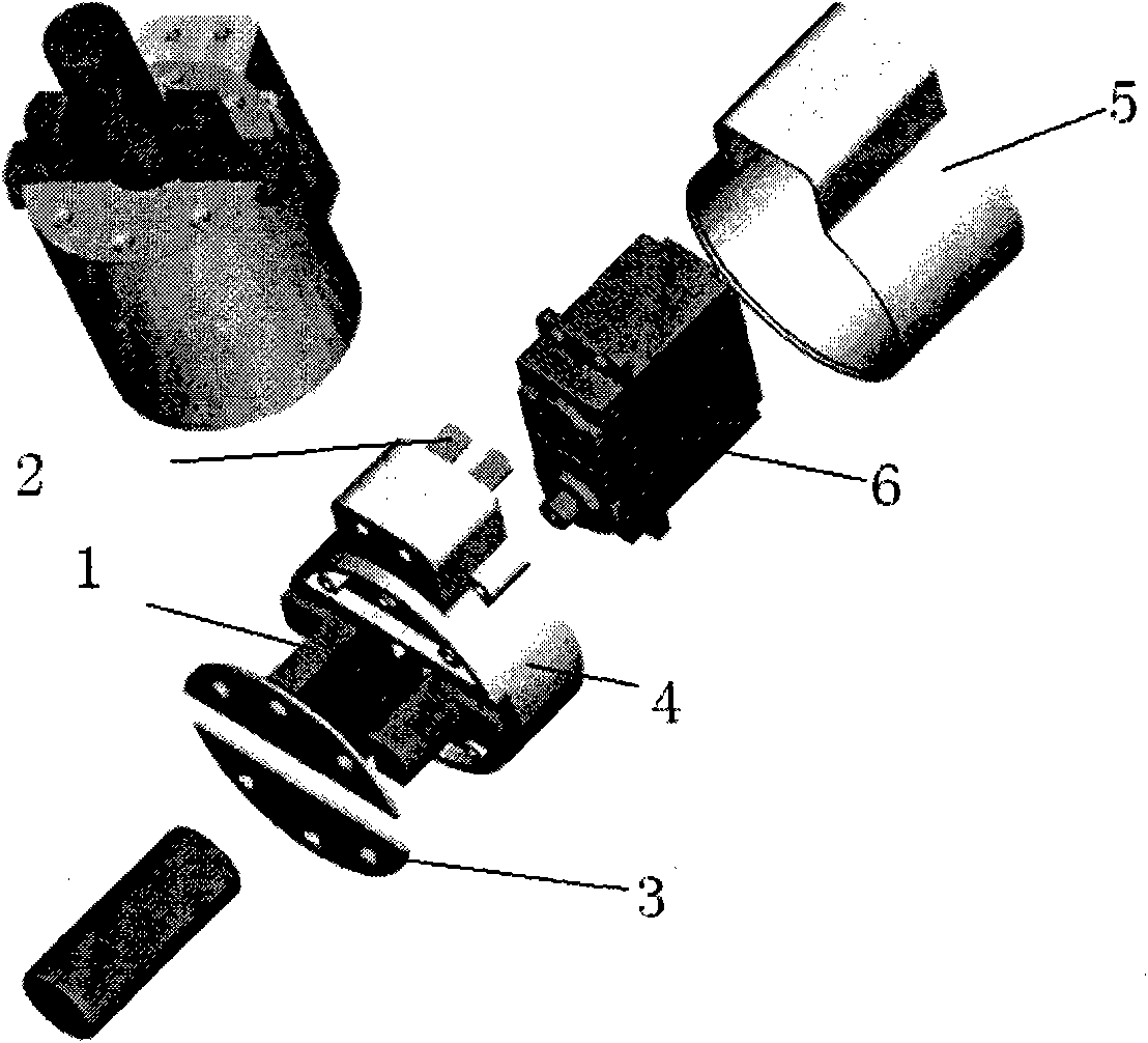Rotor gripper structure