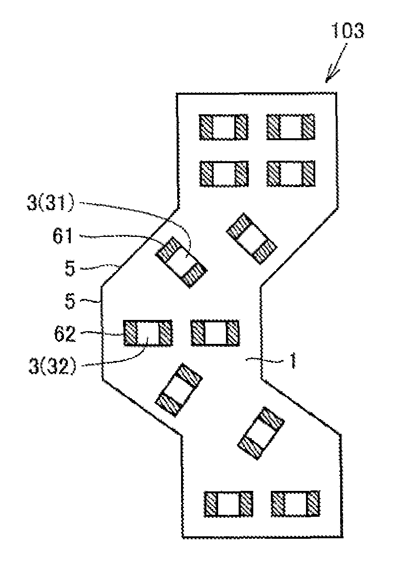 Component-embedded resin substrate