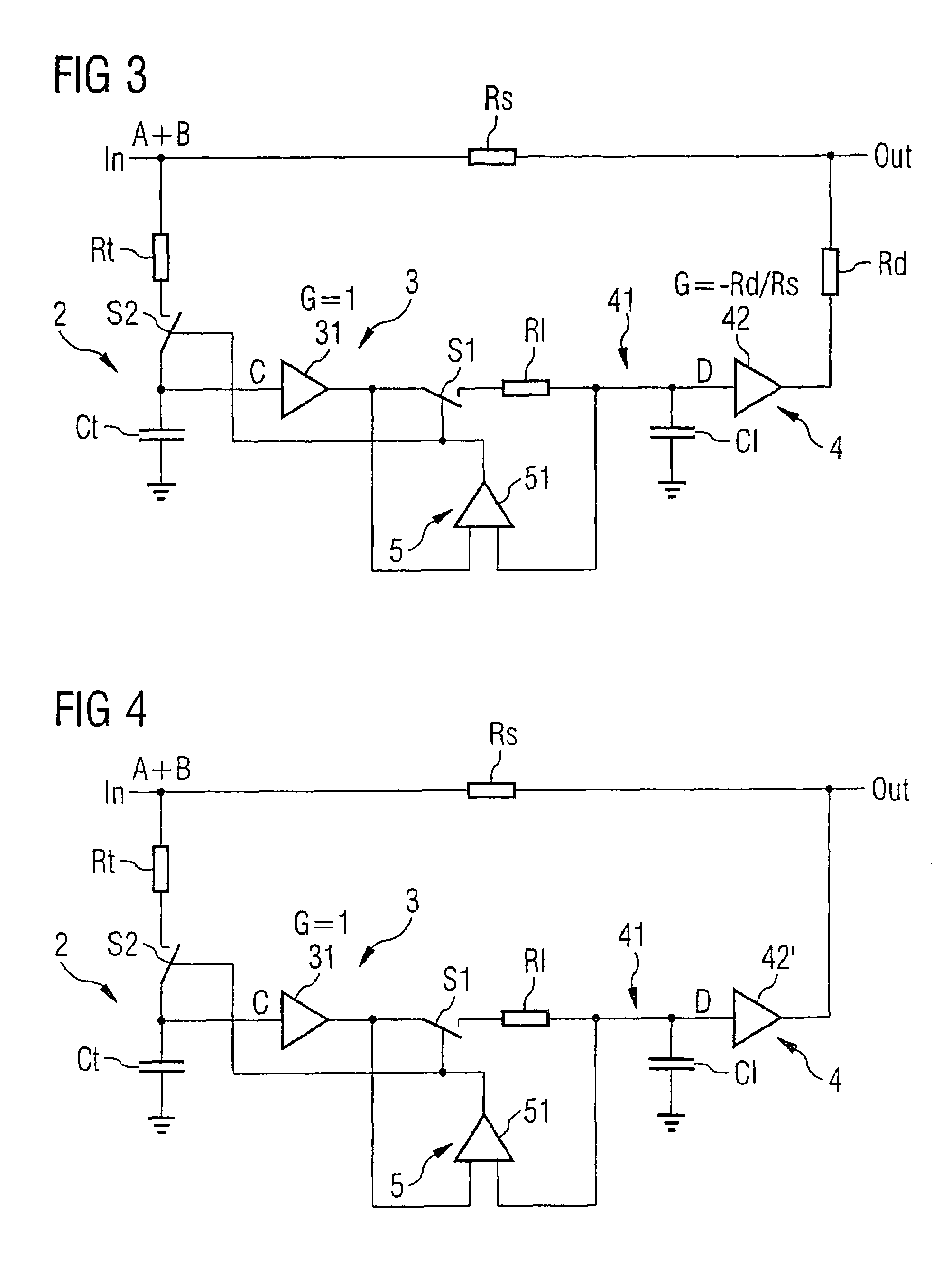 Analog DC compensation