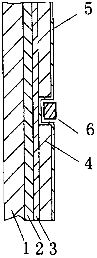 Preparation method of coating type natural color sand flexible face brick and construction technology thereof