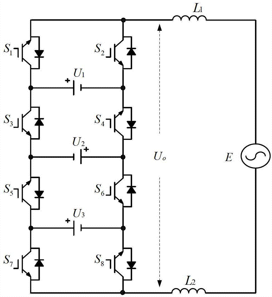 Novel voltage type multi-level inverter