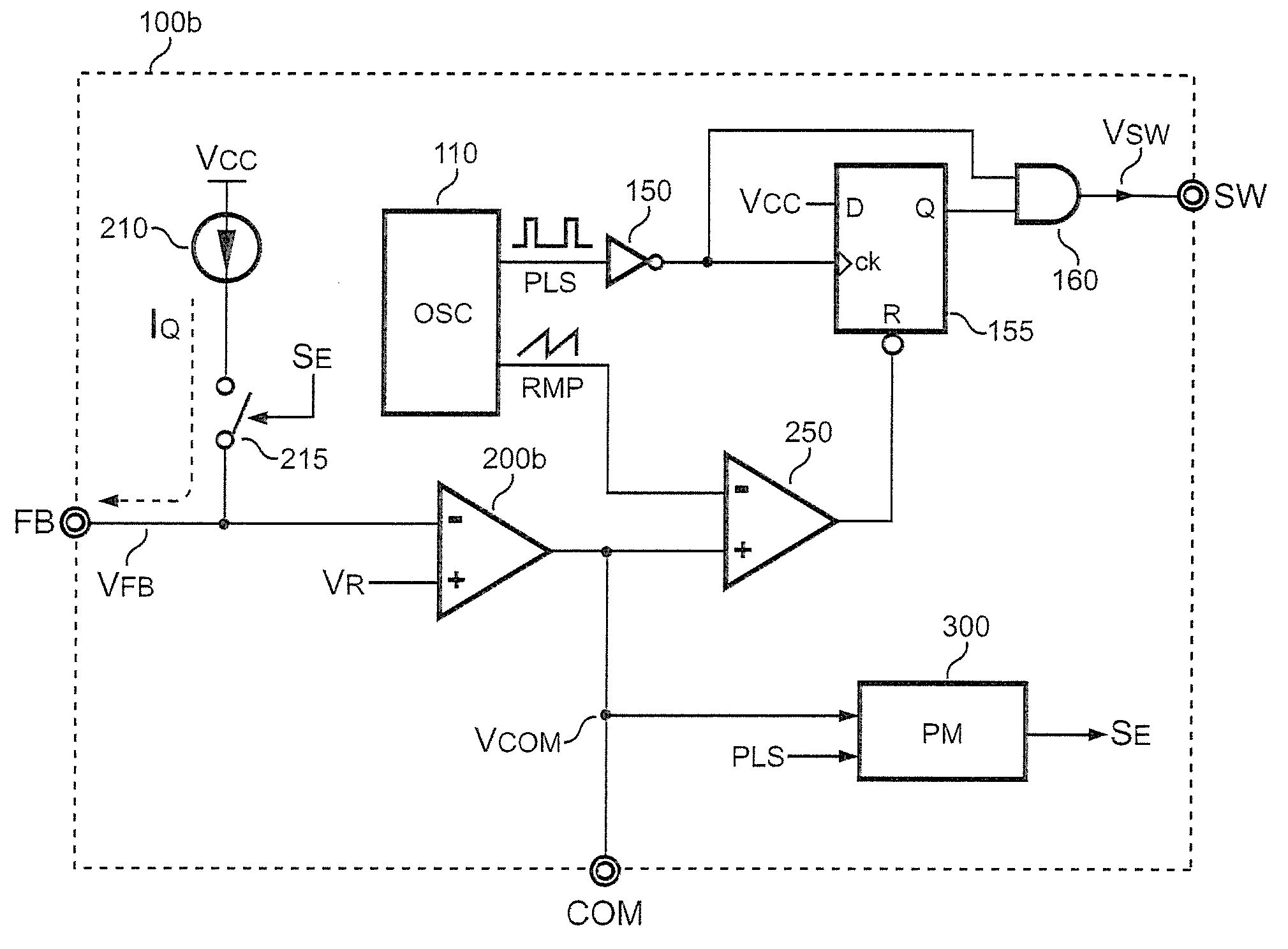 Switching controller having programmable feedback circuit for power converters