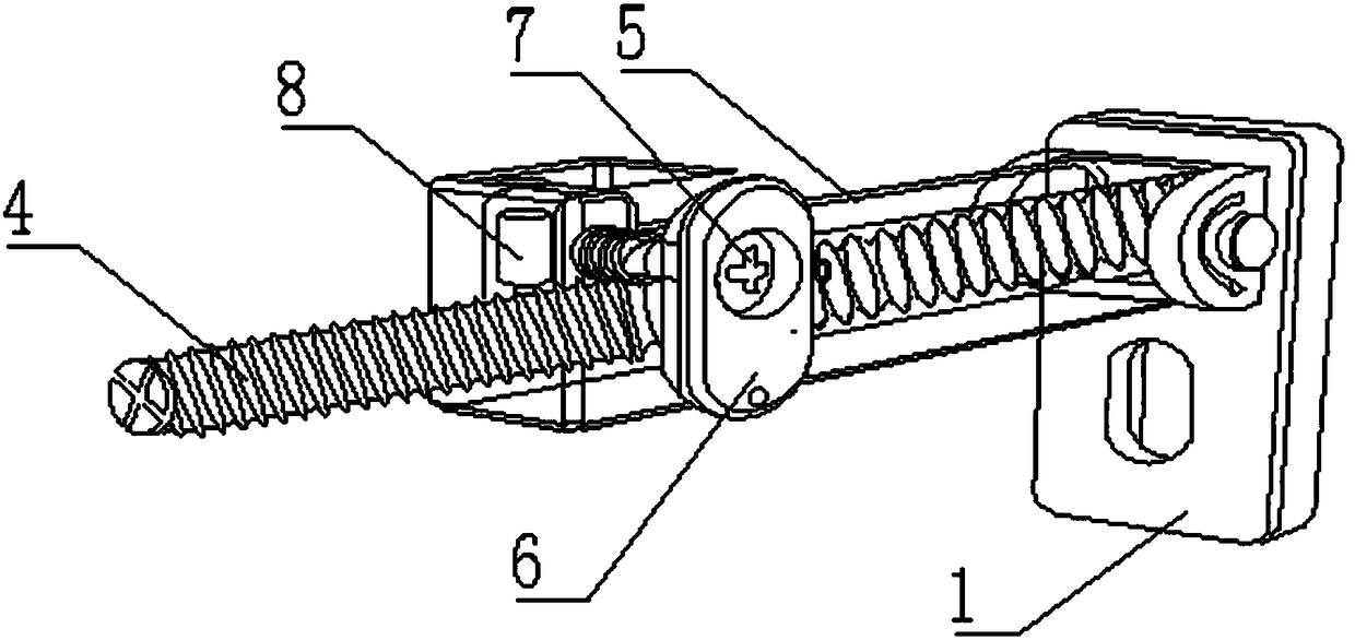 Concealed type quick positioning mounting device and mounting method thereof