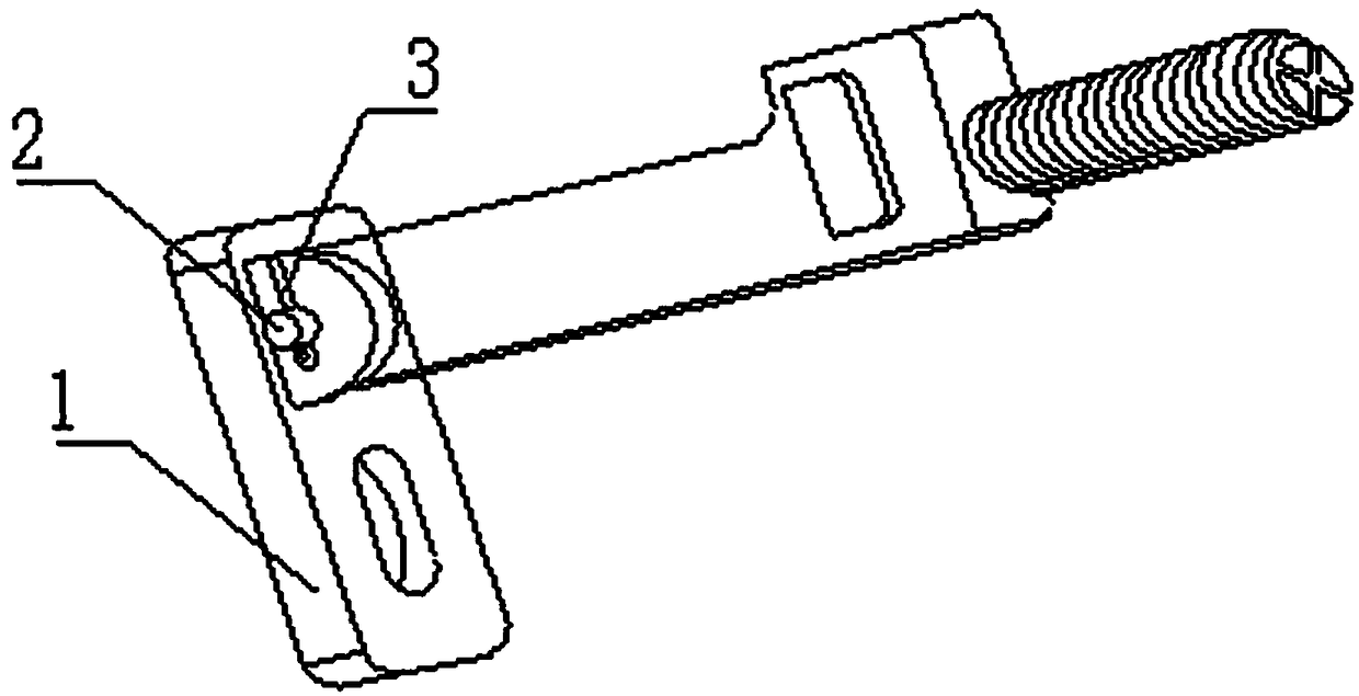 Concealed type quick positioning mounting device and mounting method thereof