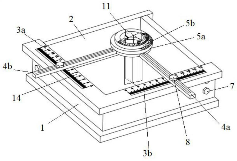 A mold for making rock specimens for adjusting joint angle and position and using method thereof