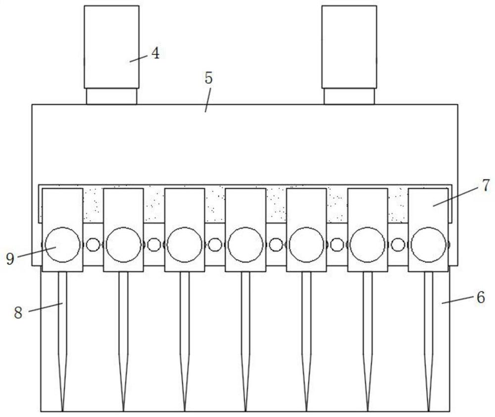 Batched cutting and detecting integrated device for pastry production