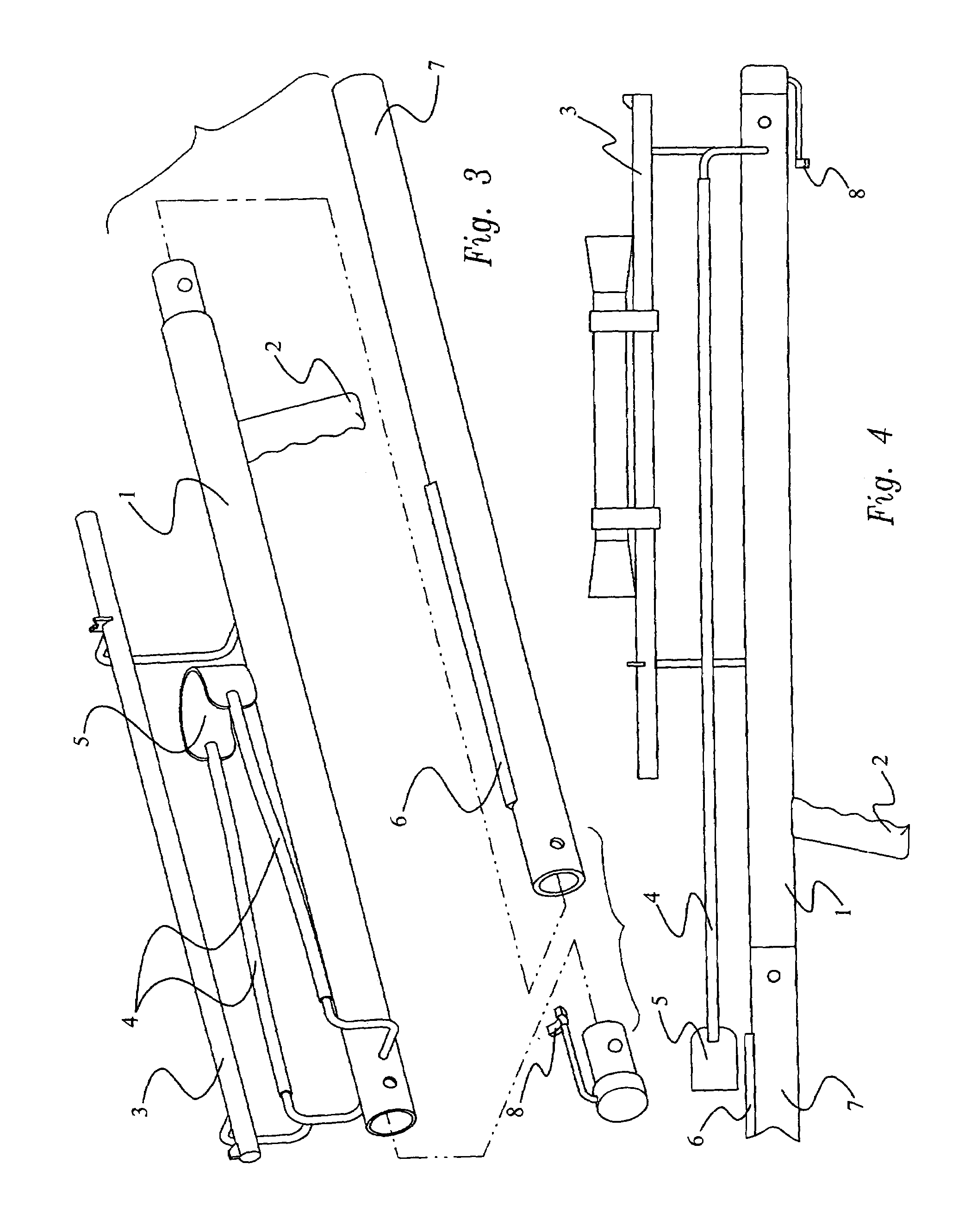 Sling shot blow gun combination device