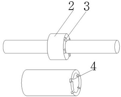 A connector for connecting metal pipes