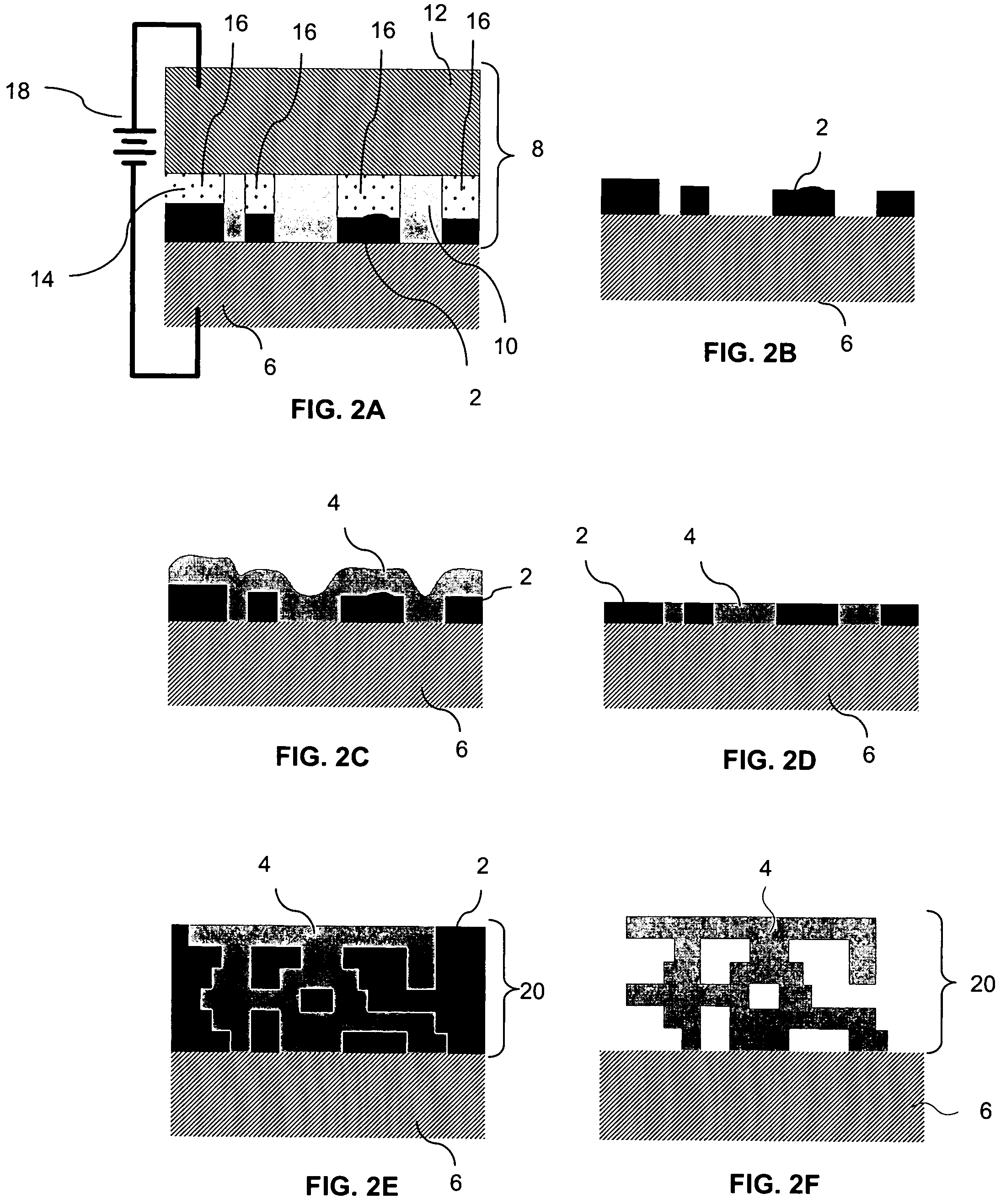 Method for electrochemically forming structures including non-parallel mating of contact masks and substrates