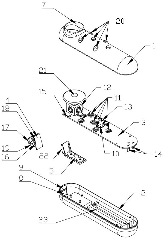 Gamepad capable of being used for playing games and control method