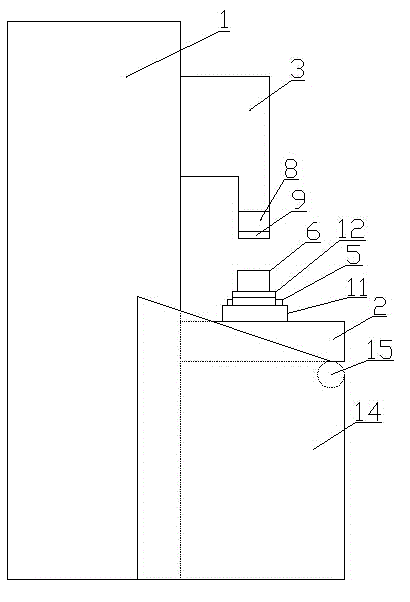 Device for riveting fixing pieces to and carrying out code pressing on air-conditioning electric heating tube