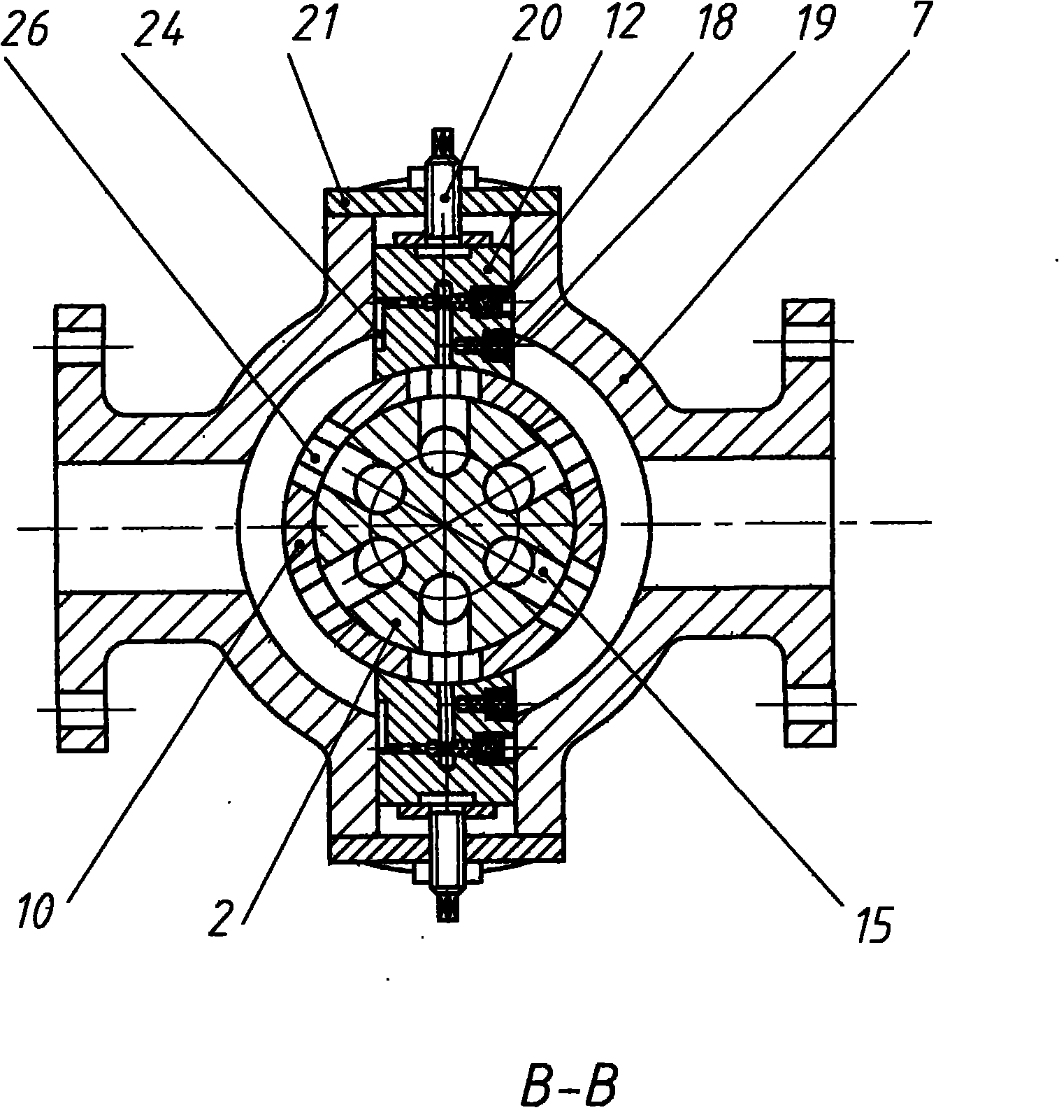 External radial plunger pump of sealing mechanism